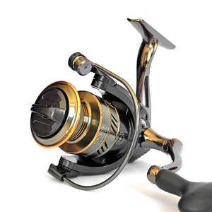 dk fishing reel Sougayilang Spinning Reels with Left/Right Interchangeable Collapsible Wood Handle Powerful Metal Body 5.2:1/5.1:1 Gear Ratio Smooth 11BB for DK Series Fishing Reel.
