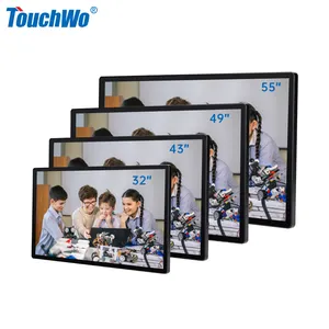 Touchwo 32'' 43'' 49'' 55'' interactice touch screen monitor interactive flat panel smart interactive board for schools