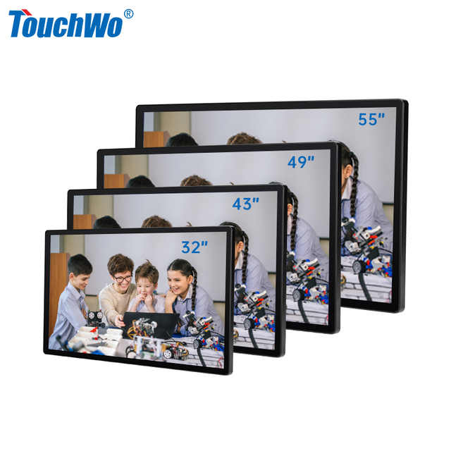 Touchwo 32'' 43'' 49'' 55'' Interactice Touch Screen Monitor Interactive Flat Panel Smart Interactive Board for Schools