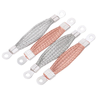 100 pièces câble de cuivre de sangle de terre de moteur 100mm 200mm systèmes d'alimentation ligne de Modification de câble de mise à la terre fil de mise à la terre de voiture