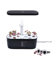 Planteur hydroponique moderne avec lumière de croissance LED à spectre complet, 8 compartiments, décoration intérieure, cadeau, jardin d'intérieur