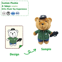 Peluche personnalisée, personnalisation d'animaux en peluche, peluche sur mesure, jouet en peluche personnalisé, animaux en peluche à personnaliser, poupée en peluche de 10 cm