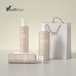 Envase de Crema Facial y para el Cuidado de la Piel de Gran Tamaño, Serie <span class=keywords><strong>QPA</strong></span>, Material PP, 150 ml, 200 ml, 300 ml, 500 ml, Botella de Bomba de Loción de Plástico para Champú - Product Image 1