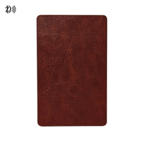Benutzer definierte NFC-Leder karte Luxus NTAG213 RFID-Mitgliedschaft Visitenkarte NFC-Chip-Leder karte