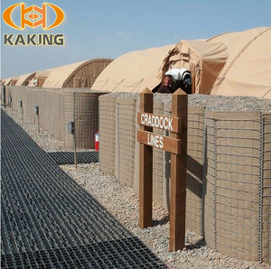 Grenzschutz <span class=keywords><strong>Hesko</strong></span> Bastion Geschweißte Quadratische Feuerverzinkte Gabionen-Verteidigungsbarriere Bunkerwand für Schießverteidigung - Product Image 4