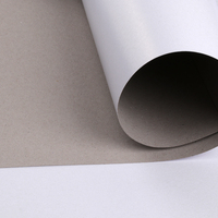 Fournisseurs de qualité 250gsm-450gsm carton blanc panneau duplex dos gris