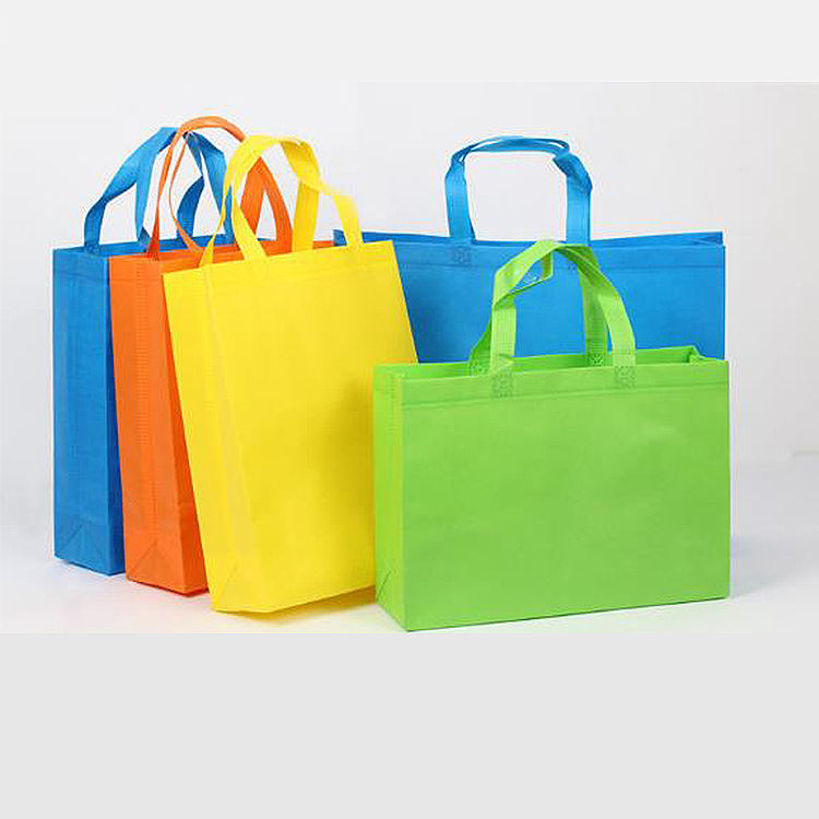 Custom printed recyclable large non-woven pp laminated shopping bag