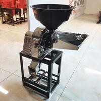 Moulin à Grains/Herbes en Acier Inoxydable de Qualité Alimentaire, Petite Taille, pour la Fabrication de Poudre - Vente Directe Usine