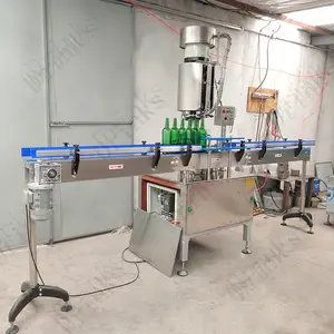 China Que Faz A Máquina Automática Tampa Coroa Garrafa De Vidro De Cerveja Tampando