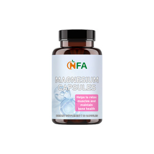 Cápsulas de Magnesio Premium de Marca Privada OEM, Contienen Magnesio con Boro, Favorecen la Relajación Muscular, Cápsulas Dietéticas de Magnesio - Product Image 1