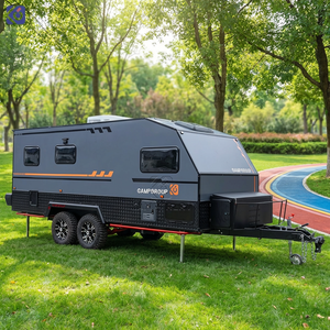 Remorque tout-terrain CAMPTRL avec cuisine arrière, boîte de rangement externe, éclairage LED, configuration <span class=keywords><strong>Basecamp</strong></span> - Product Image 1