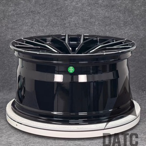 Jantes <span class=keywords><strong>DATC</strong></span> T6061 forgées 18x8.5, concaves profondes, légères, multi-branches, noir brillant, TUV 5x112/5x114.3/5x120 pour BMW X5 XDrive40i - Product Image 4