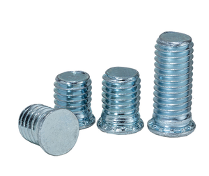 M2.5 M3 M4 M5 M6 M8 Vis à riveter à pression à tête <span class=keywords><strong>plate</strong></span> en acier galvanisé Goujons auto-serrants - Product Image 2