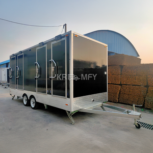 Remolque de Baño Portátil de Lujo con 5 Unidades, Venta Directa de Fábrica 2025 - Product Image 3