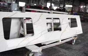 Produits de quartz dalle de <span class=keywords><strong>pierre</strong></span> artificielle blanche blanche chaude <span class=keywords><strong>baignoire</strong></span> en <span class=keywords><strong>pierre</strong></span> artificielle de luxe haut d'île en <span class=keywords><strong>pierre</strong></span> de quartz - Product Image 3