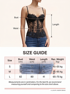 En stock – Nouveauté 2026 – Corset sexy transparent en dentelle florale à cils, avec baleines pour cintrer la taille et coussinets de <span class=keywords><strong>soutien</strong></span>-<span class=keywords><strong>gorge</strong></span> intégrés – Corset De Mujer - Product Image 6