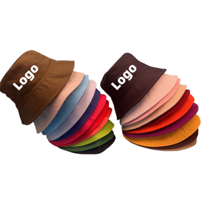 Sombrero de Pescador Personalizado para Viajes, de Color Sólido, para Hombre y Mujer, de Ala Ancha y Copa Plana, de Verano, con Forro de Satén de Algodón, para Mujer - Product Image 1