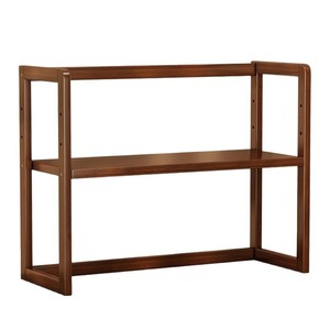 <b>Desktop</b> Kitchen Storage Rack 3 Tier Adjustable <b>Shelf</b> Wood Organizer For Tea Set Small Bookshelf - Product Image 5