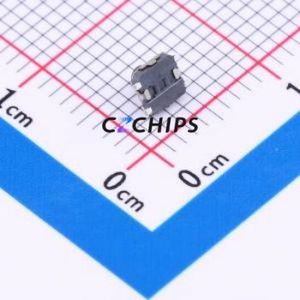 TS3325A 250gf 025 Tactile Switch SMD Switch Single Pole Single Throw Round Button 2.5N Vertical Mount - Product Image 2