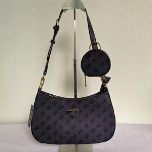 Borsa europea americana semplice stampata da donna Hobo borsa per suocera con cerniera a mezzaluna borsa a tracolla - Product Image 4