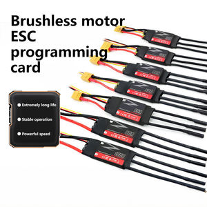 Carte de programmation LCD ESC pour moteur brushless 20A - 100A pour accessoires FPV, drones, modèles d'avions, modèles d'avions BLDC, voitures RC, bateaux - Product Image 3