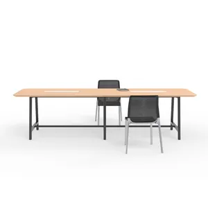 Modern Luxury Office Wooden Meeting Tables Specifications Standing Conference Table For Conference Room