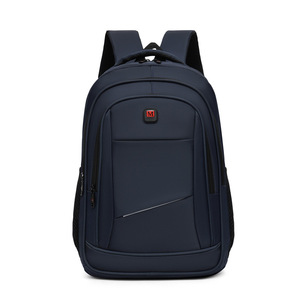 <b>Laptop</b> <b>Backpack</b> Black Solid Color Water Resistant Business Travel Men's Commuter <b>Backpack</b> - Product Image 5