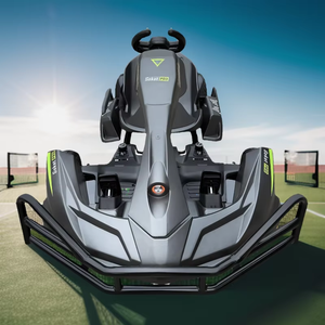 Go Karts Eléctricos Grandes con Llantas Anchas, 35 km/h, Carga de 150 kg, Marco de Acero Resistente <span class=keywords><strong>para</strong></span> Uso en Exteriores y Parques de Diversiones - Product Image 6