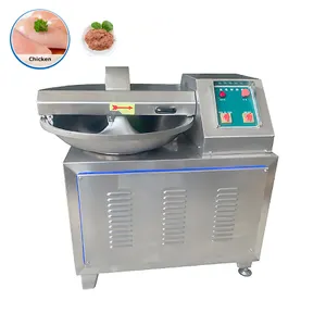 40l stainless steel meat bowl chopper meat vacuum bowl cutter automatic vegetable meat bowl cutter cutting mixer