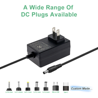 Adaptateur d'alimentation de commutation entretek, pour classe 2, 5V 6V 9V 12V 15V 24V, 5a 1a 2a 3a 4a
