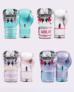 <span class=keywords><strong>Guantoni</strong></span> da Boxe Personalizzati Wolon, <span class=keywords><strong>10</strong></span> <span class=keywords><strong>oz</strong></span> e 12 <span class=keywords><strong>oz</strong></span> per Allenamento e Sparring, per Amatori - Product Image 2