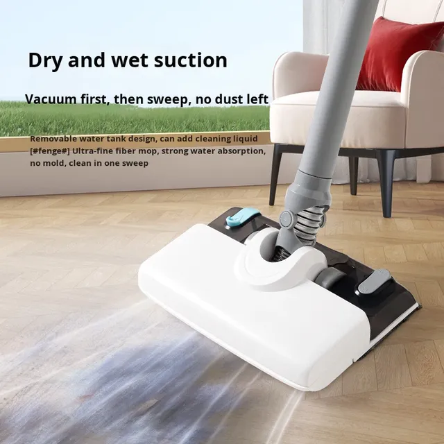 Cordless Handheld Vacuum Cleaner with 19000Pa Strong Suction and LED Display for Home Car Pet Hair Cleaning