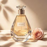 Flacon de parfum en verre portable quotidien 30ml 50ml 100ml, design chinois minimaliste, flacon vide pour parfum