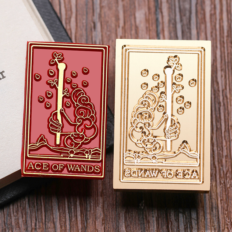 Sceptre, grand rectangle, 4*2,5cm