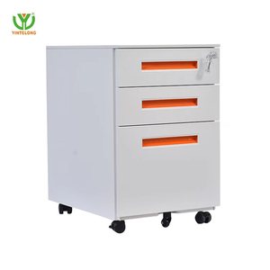 Yinlong bán buôn điện thoại di động 2 có thể khóa <span class=keywords><strong>3</strong></span> ngăn kéo chỉ số Thẻ tập tin Tủ kim loại A4 lưu trữ văn phòng hộp thẻ cho văn phòng - Product Image 6