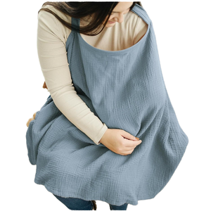 Copertina per <span class=keywords><strong>Allattamento</strong></span>, Copertura Traspirante <span class=keywords><strong>in</strong></span> Cotone per <span class=keywords><strong>Allattamento</strong></span> al Seno, Grembiule per Madri che Allattano, Tettuccio Multiuso per Seggiolino Auto - Product Image 2