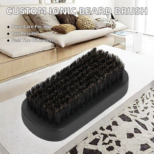 Brosse à barbe et cheveux personnalisée de haute qualité avec ventilation, poils de sanglier doux, moyens et durs, fonction 360 Wave et Paddle - Product Image 2