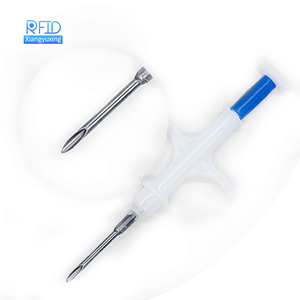 Xác Định Thẻ RFID Động Vật Nhỏ Nhất 125Khz 134.2Khz Thẻ ID Động Vật Cấy Ghép Thẻ Kính RFID Cho Cá/Mèo/Chó/Cừu/Dê - Product Image 1