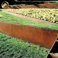 Bordes de Césped de Acero Corten para Jardín, Resistentes a la Intemperie, Modernos, de Alta Calidad, de 2 mm de Grosor, Tamaño Personalizado, Estilo Rústico, Hao Yang