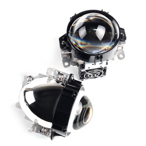 Aftermarket Auto Lighting System 2.5 3.0 Inch V2 Bi LED Projector Lens Headlight for Jeep 35W 5500k Car Lights Motorcycle Bulbs - Product Image 1