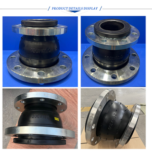 Đặc điểm kỹ thuật DIN tiêu chuẩn nhiều vòm cao su đồng tâm ống lắp giảm tốc mở rộng mặt bích Doanh cho biển hệ thống đường ống - Product Image 3