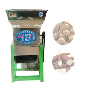 Broyeur de poudre de manioc Broyeur d'alimentation Broyeur électrique commercial de patates douces Taro Séparateur d'extracteur de raffineur d'amidon humide