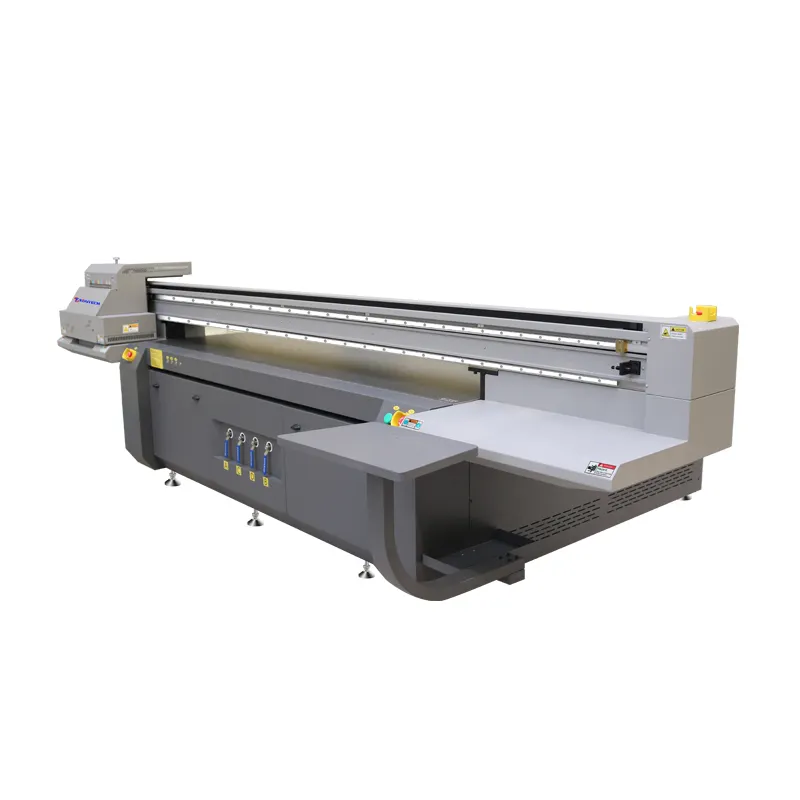 Impressora de grande formato uv Ricoh Gen5 250cm * 130cm para impressão em vidro, madeira e metal