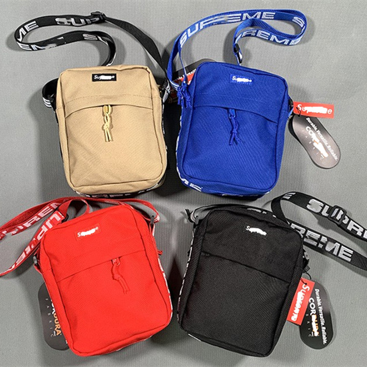 Custom embroidery crossbody sport cross sling small long strip single women man shoulder bag custom messenger bag