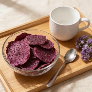 Rodajas de <span class=keywords><strong>Pitahaya</strong></span> Deshidratadas de Alta Calidad al por Mayor, Fruta de <span class=keywords><strong>Pitahaya</strong></span> Seca, Materia Prima para Té de Frutas - Product Image 2