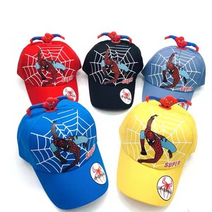 Yaz örümcek işlemeli ördek kap Boys için karikatür bere beyzbol şapkası açık seyahat hediyesi tulumları çocuk günü tatil için - Product Image 1