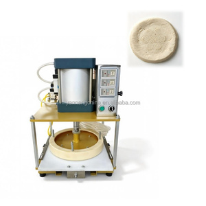 Pneumatic Tortilla Pizza Former Pancake Automatic Pizza Crust Base Dough Pita Press Presser Naan Making Machine Sesame <strong>Nann</strong> Make - Product Image 1