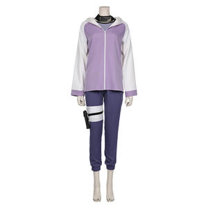 <span class=keywords><strong>Hot</strong></span> Top Qualité <span class=keywords><strong>Hinata</strong></span> Hyuga Ninja Uniforme Anime Cosplay Costume Personnage De Dessin Animé Costumes - Product Image 2