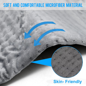 Kingworth-Coussin chauffant électrique en micro-peluche ultra-doux, lavable en machine, portable, pour douleurs dorsales menstruelles - Product Image 2