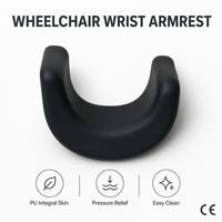 Repose-poignet et accoudoir en mousse PU moulée sur mesure, imperméables et résistants à l'usure, monobloc, pour trottinettes d'équilibre, noirs
